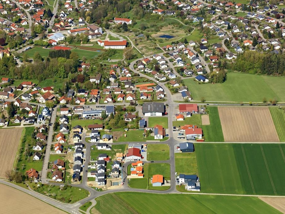 Luftbild Bastelweg 